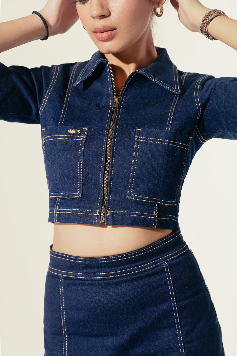 Raw Washed Denim Jacket
